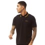 Ben Sherman Męskie Koszulka Polo Czarny