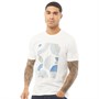 Ben Sherman Męskie Targets T-Shirt Biały