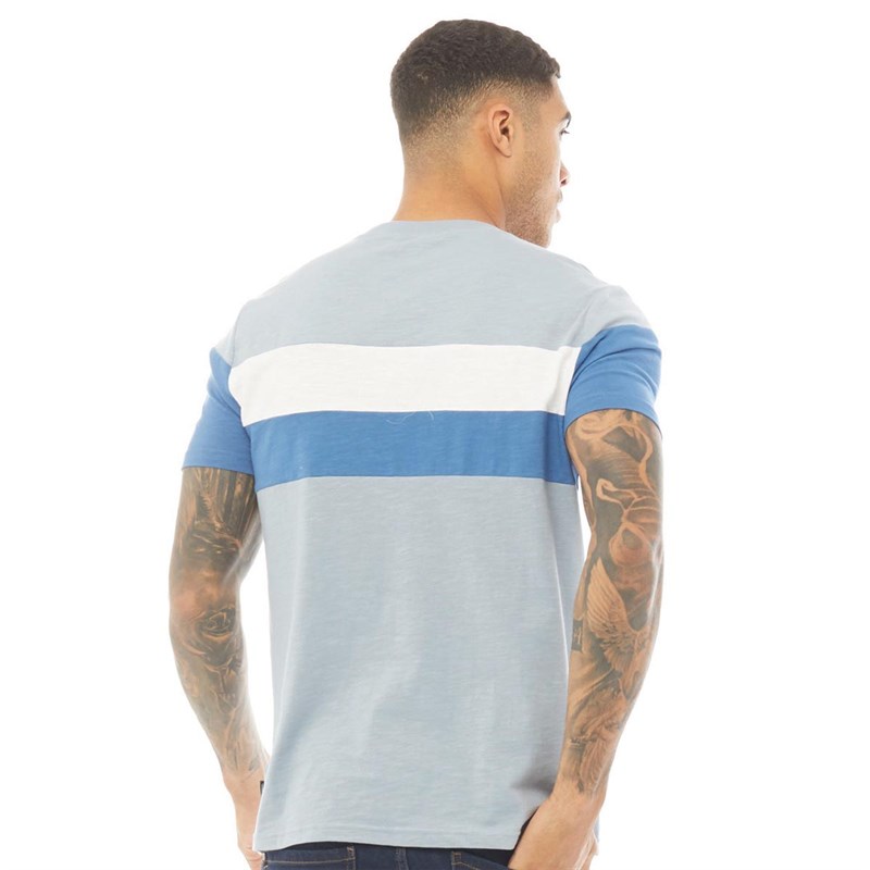 Ben Sherman Herren Heritage T-Shirt Blau