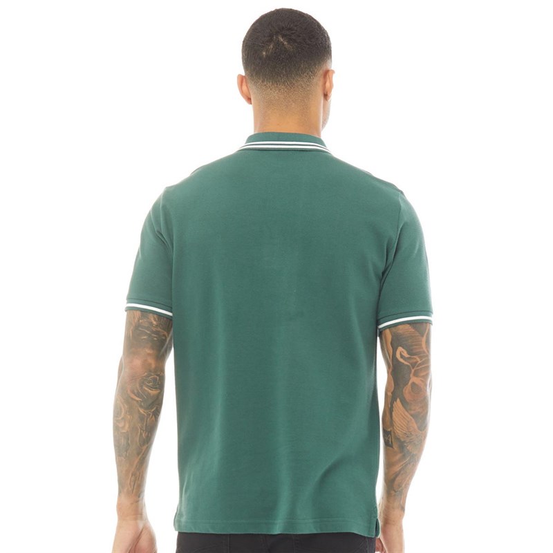 Ben Sherman Polo Homme Vert Foncé