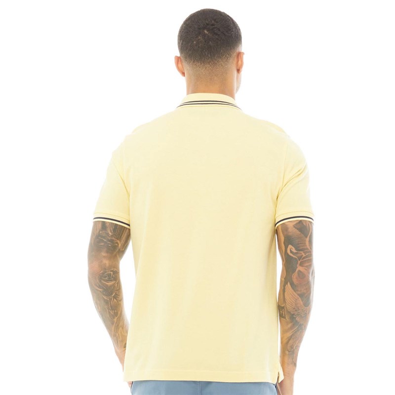 Ben Sherman Polo Homme Jaune