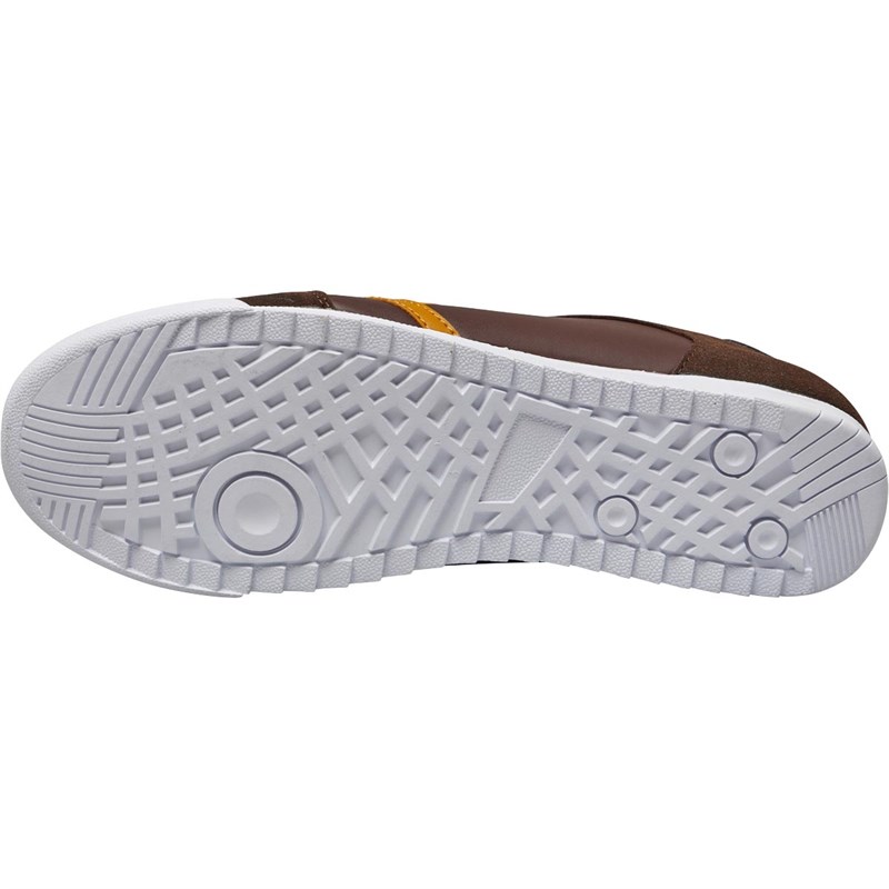 Ben Sherman Mens Target Trainers Chocolate