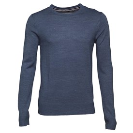 Brave Soul Heren Parsec Trui Met Ronde Hals Gemeleerd Blauw brave soul kopen in de aanbieding Brave Soul Heren Parsec Trui Met Ronde Hals Gemeleerd Blauw brave soul kopen in de aanbieding