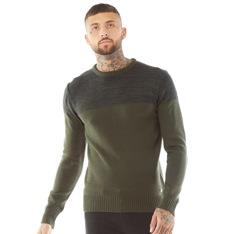 mens khaki jumper