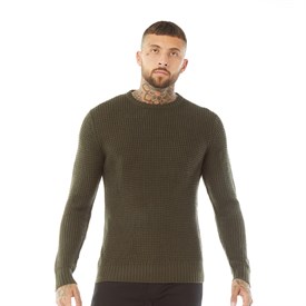 Brave Soul Heren Slovac Trui Met Ronde Hals Kaki brave soul kopen in de aanbieding Brave Soul Heren Slovac Trui Met Ronde Hals Kaki brave soul kopen in de aanbieding