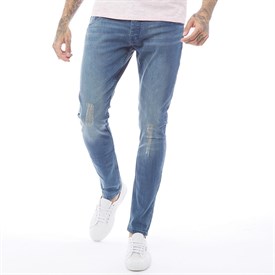 Brave Soul Heren Rex Skinny Jeans Vervaagd Middelblauw brave soul kopen in de aanbieding Brave Soul Heren Rex Skinny Jeans Vervaagd Middelblauw brave soul kopen in de aanbieding