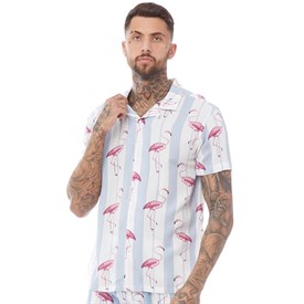 Brave Soul Heren Pink Overhemd Met Korte Mouwen Wit brave soul kopen in de aanbieding Brave Soul Heren Pink Overhemd Met Korte Mouwen Wit brave soul kopen in de aanbieding