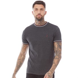 Brave Soul Heren Federer T Shirt Gemeleerd Donkerchocolade brave soul kopen in de aanbieding Brave Soul Heren Federer T Shirt Gemeleerd Donkerchocolade brave soul kopen in de aanbieding