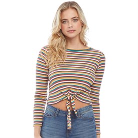 Brave Soul Dames Elouda Top Mosterdgeel brave soul kopen in de aanbieding