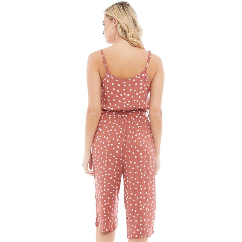 brave soul polka dot jumpsuit