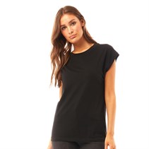 Brave Soul Womens Sinisa T-Shirt Black