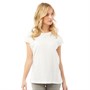 Brave Soul Tee-Shirt Sinisa Femme Blanc