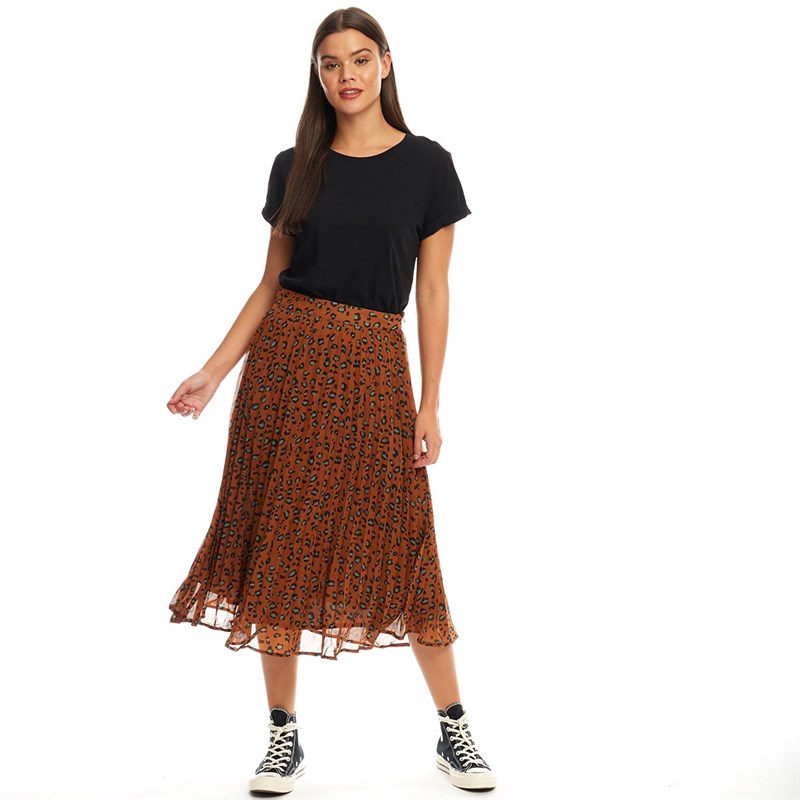 Brave Soul Dames Eleanor T-Shirt Zwart