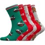 Brave Soul Womens Puddings Socks Pudding/HHO/Gingerbread Man/Snowflake