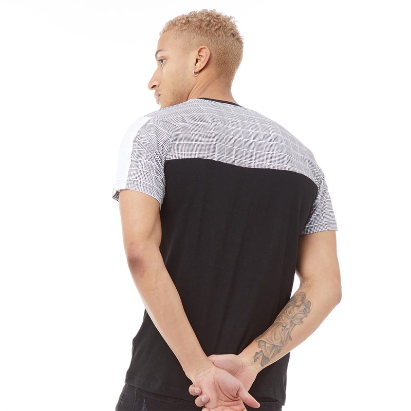 Brave Soul Mens Russet T-Shirt Black