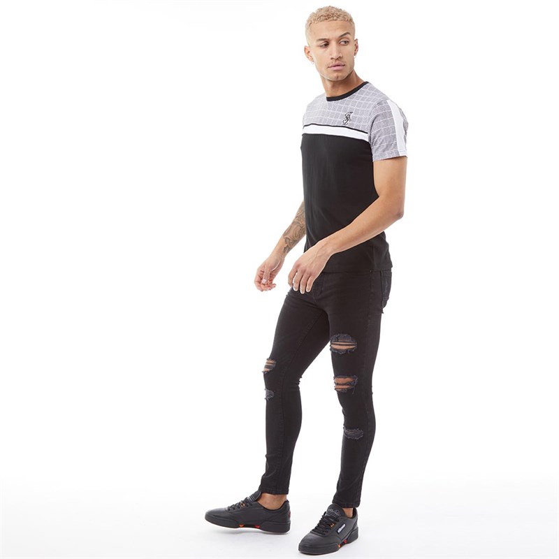 Brave Soul Mens Russet T-Shirt Black