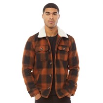 Black Check/Burnt Orange
