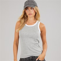 Light Grey Marl/White