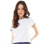 Brave Soul Tee-Shirt Claudine Femme Blanc