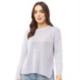 Brave Soul Damen Ritz Pullover mit V-Ausschnitt Flieder