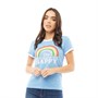Brave Soul Tee-Shirt Happy Femme Multicolore