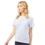Brave Soul Dame Miami T-Shirt Hvid