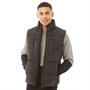 Brave Soul Mens Clay Padded Gilet With Funnel Neck Black