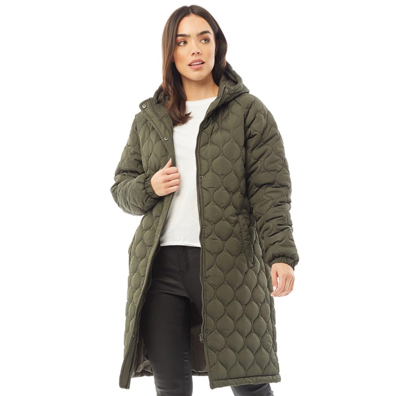 Brave soul quilted store jacket