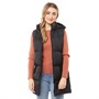 Brave Soul Damer Cello Gilet Vest Sort