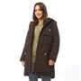 Brave Soul Womens Egypt Parka Black