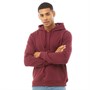 Brave Soul Męskie House Bluza z Kapturem Burgund