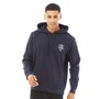 Brave Soul Mens Wizard Hoodie Navy/White