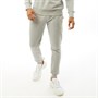 Brave Soul Mens Knight Joggers Light Grey Melange/White