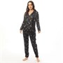 Brave Soul Dames Luna Pyjama Zwart