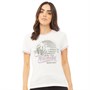 Brave Soul Dames Stormi Waikiki T-Shirt Lila