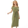 Brave Soul Robe India Femme Vert