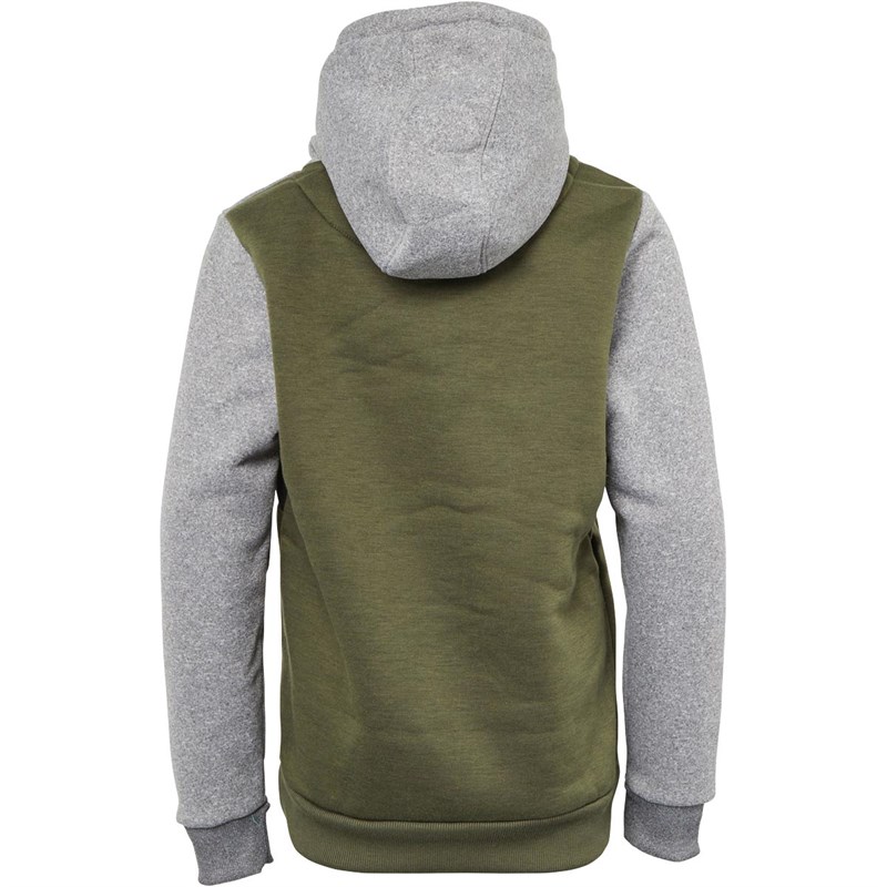 Brave Soul Boys Trax Hoodie Khaki