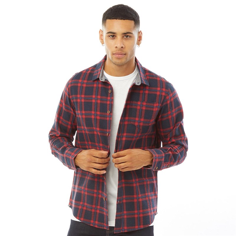 Buy Brave Soul Mens Duffeyb Long Sleeve 