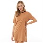 Brave Soul Robe Lenie Femme Chameau