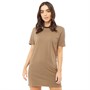 Brave Soul Womens Lenie Dress Khaki