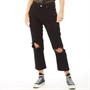Brave Soul Dame Seba Jeans Med Lige Ben Sort