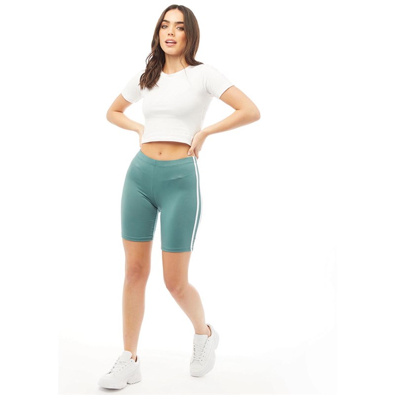 Brave Soul Womens East Cycling Shorts Sage