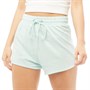 Brave Soul Damskie Josh Szorty Jerseyowa Miętowy Zielony