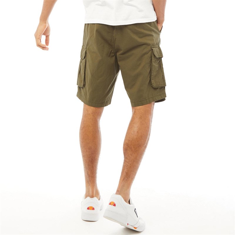 Buy Brave Soul Mens Island PKC Cargo Shorts Khaki