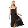 Brave Soul Womens Maisie Maxi Dress Black