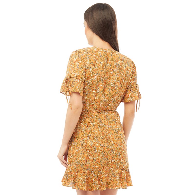 Brave Soul Womens Azra Dress Multi Print