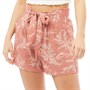 Brave Soul Womens Gale Shorts Pink/Cream Combo