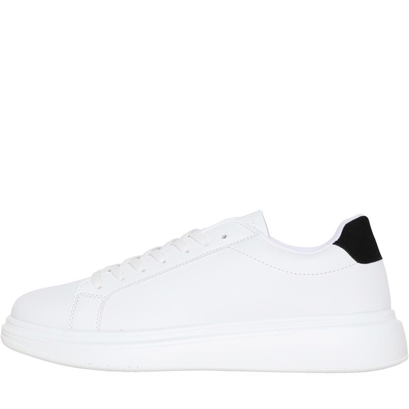 Buy Brave Soul Mens Royal Trainers White/Black