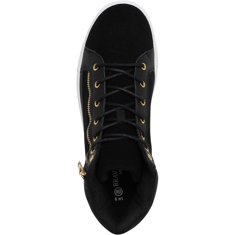 Brave Soul Męskie Swayze Buty Sportowe Czarny