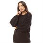 Brave Soul Womens Kawaii Jumper Black